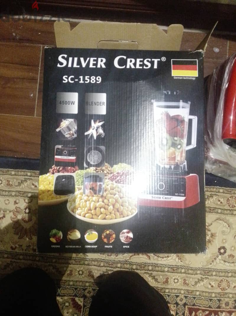 Silver crest blender with power ful 2