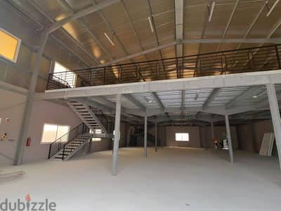 1000-SQM warehouse + 9 rooms for rent in birkat alawamer