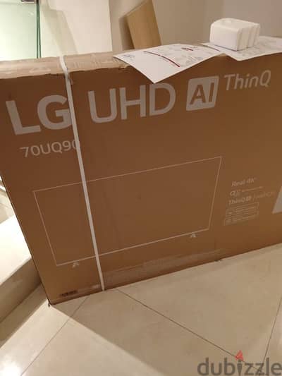 New TV in Box LG UHD AI 70UQ90