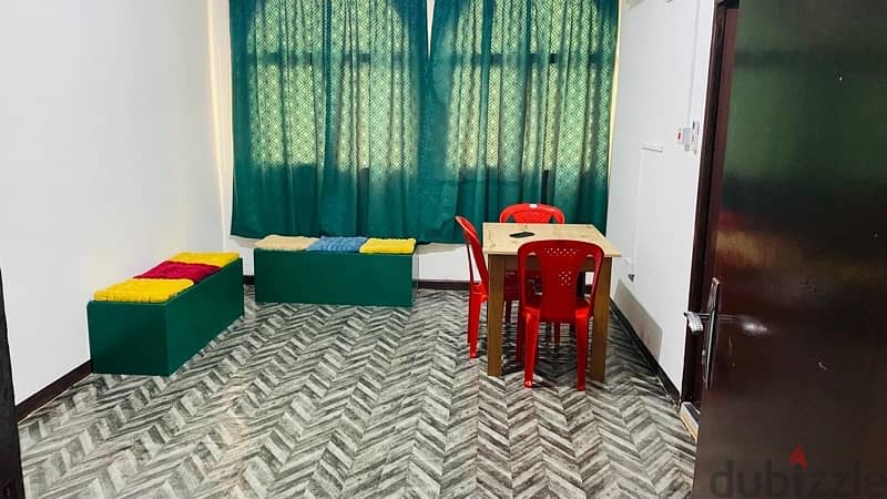 furnished one bhk for rent only one month (march 1