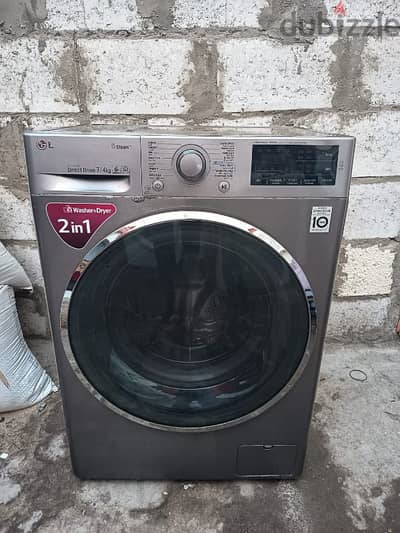 Lg 7/4 Kg Washing With Dryer Machine For Sale