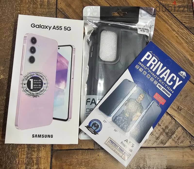 WhatsApp + 31687040507 Samsung Galaxy A55 5G - 128 GB Purple 0