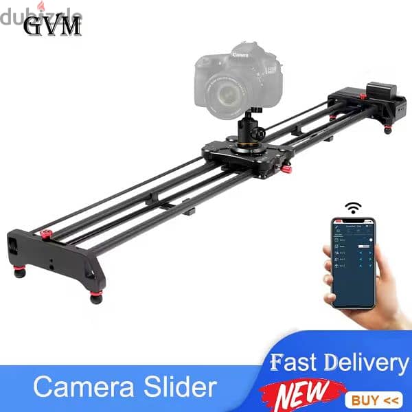 GVM SLIDER-120 Wireless Professional Motorized Camera Slider 1