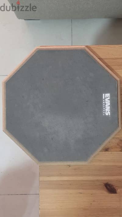 Evans double sided drums pad for practicing