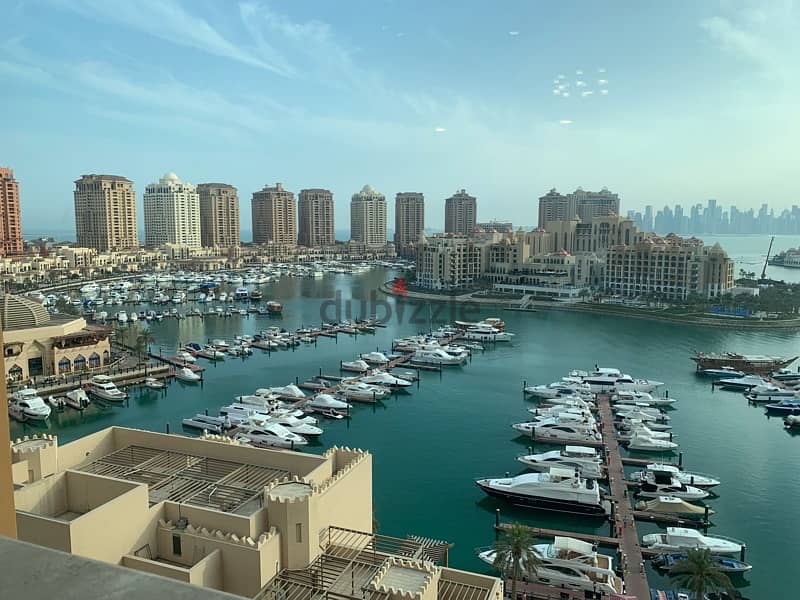 Studio Apartment For Rent Yearly Contract Pearl Qatar 3