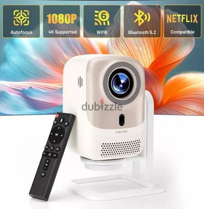 WhatsApp + 31687040507 Mini Smart Projector 1080P 4K Support WIFI