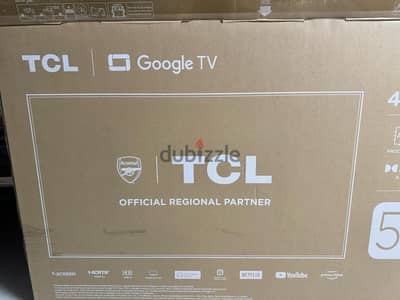 Tcl 50' tv Google tv Android