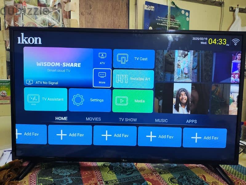 IKON 43" Android smart TV 2