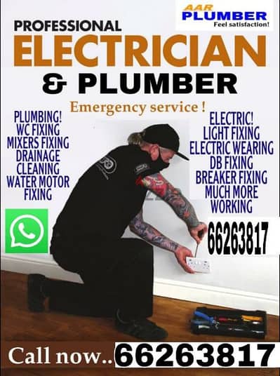 Plumbing and electric work