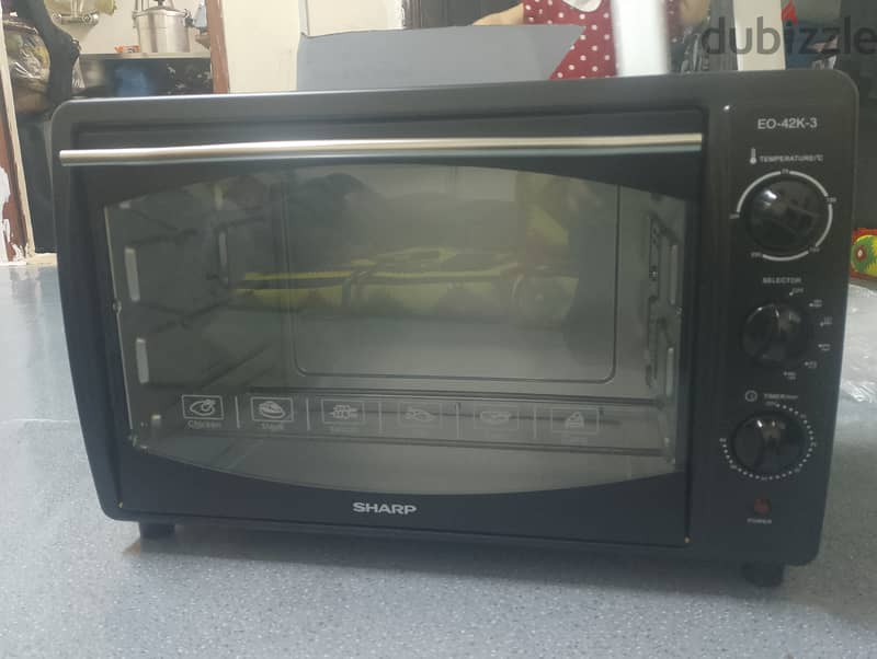 New unused electric oven with box only 250 Qatari riyals 2