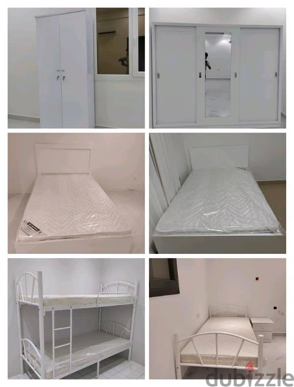 Single bed double bed mattress cabinet shelf 7