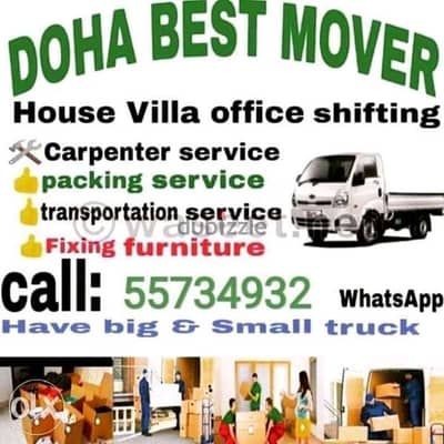 Qatar movers And packers service Call, +97455734932