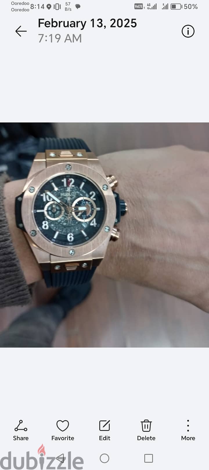 Brand : HUBLOT BIG BANG WATCH.     MIROR COPY IDENTIKAL ORGINAL 1