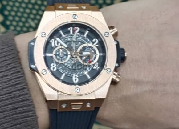 Brand : HUBLOT BIG BANG WATCH.     MIROR COPY IDENTIKAL ORGINAL 2