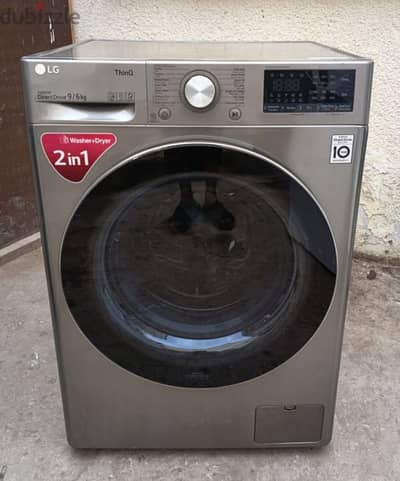 LG 8kg/ 5kg washing machine