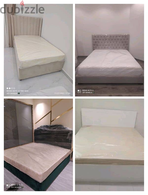 king size bed mattress cabinet shelf available 5