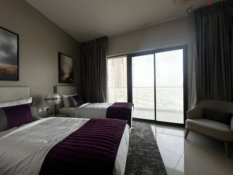 4 rent furnished 2BD damac lusail 1