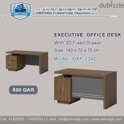 Executive Office Desk --2342