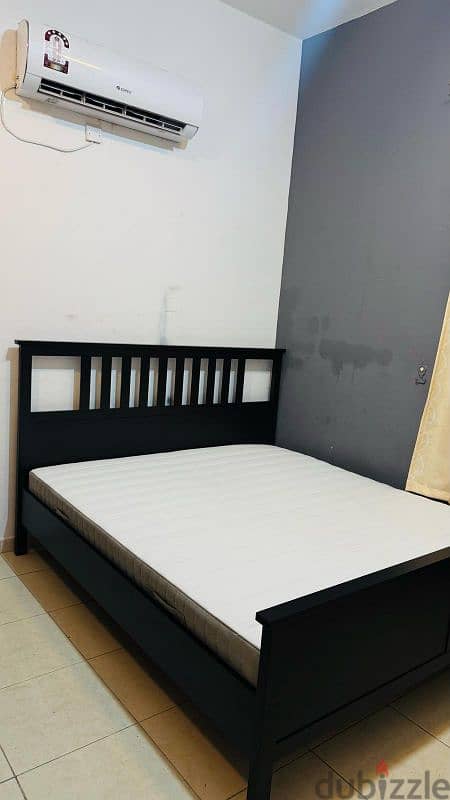 King size bed with mattress for sale IKEA 1