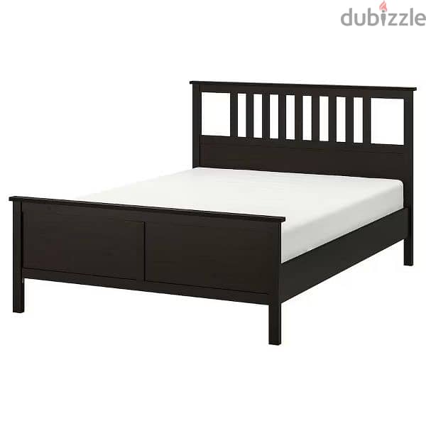 King size bed with mattress for sale IKEA 4