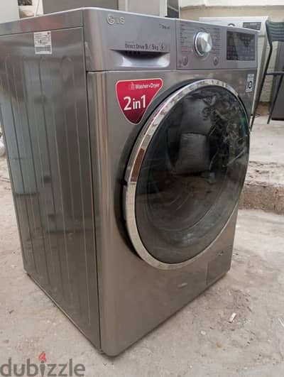 Lg 9/5 Kg Washing With Dryer Machine For Sale