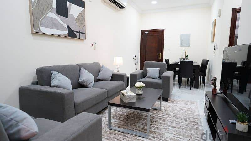 furnished 2BD apartments in al Naser 2