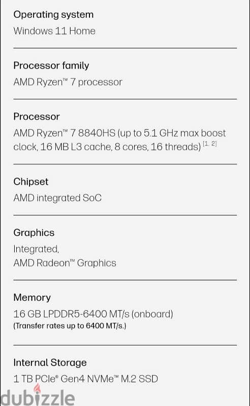 HP Envy x360 14 AMD Ryzen 7 6