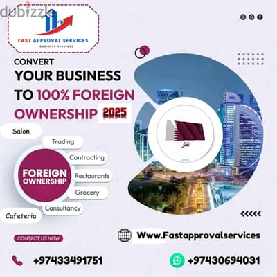 Convert Your Business Τo 100% Foreign Ownership 2025