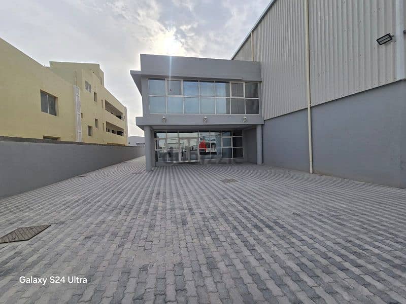 Brand-New Warehouse with Accommodation & Showroom – Birkat Al Wamer 1