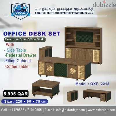 Executive Office Desk Set