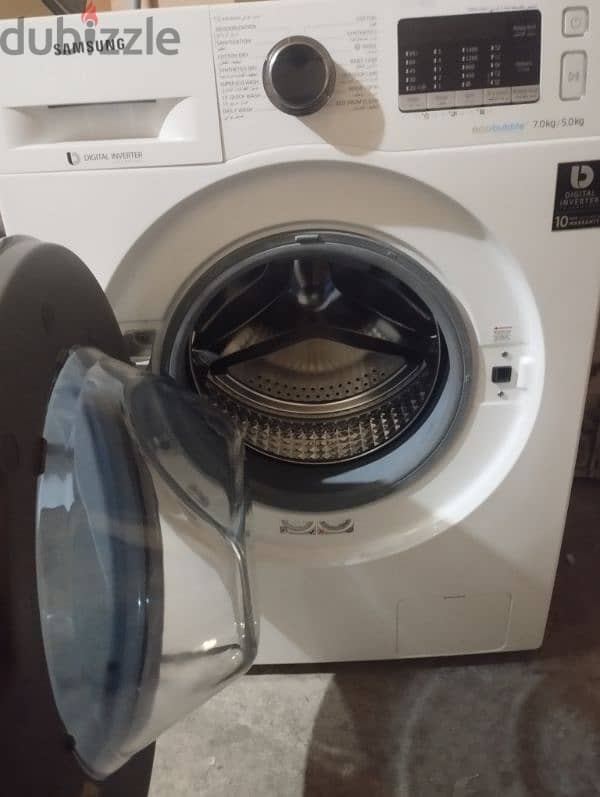 Samsung 7/5kg wash dryer together 2in1 3