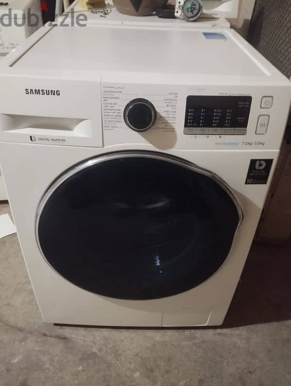 Samsung 7/5kg wash dryer together 2in1 5