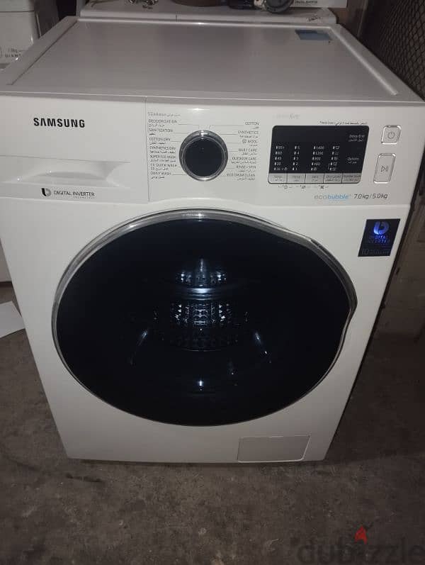 Samsung 7/5kg wash dryer together 2in1 6