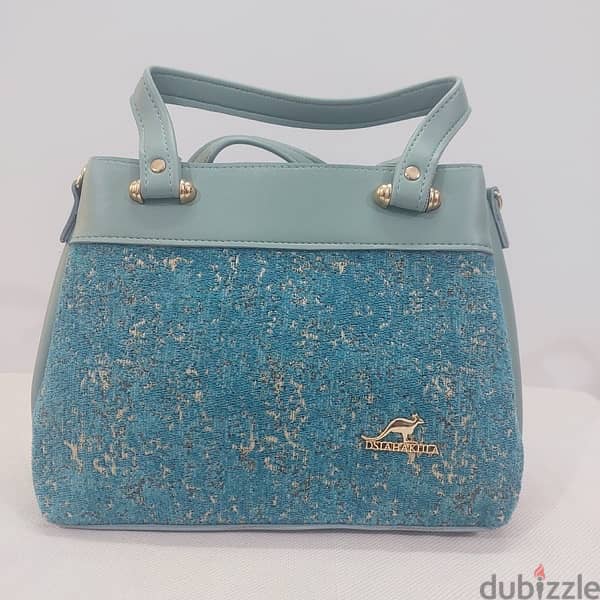 women stylish handbags in baby Blue 0