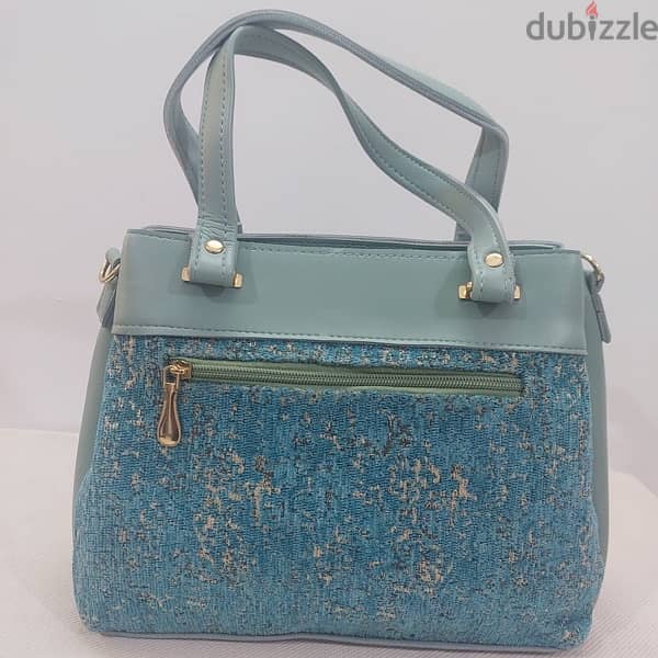 women stylish handbags in baby Blue 2