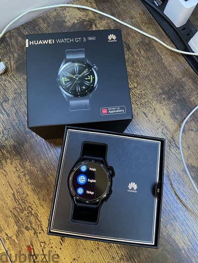 Huawei GT 3 - 42mm Stainless Steel Smartwatch, Gold - Original Bracele