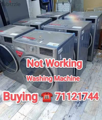 I BUY ALL DAMAGE NOT WORKING WASHING MACHINE