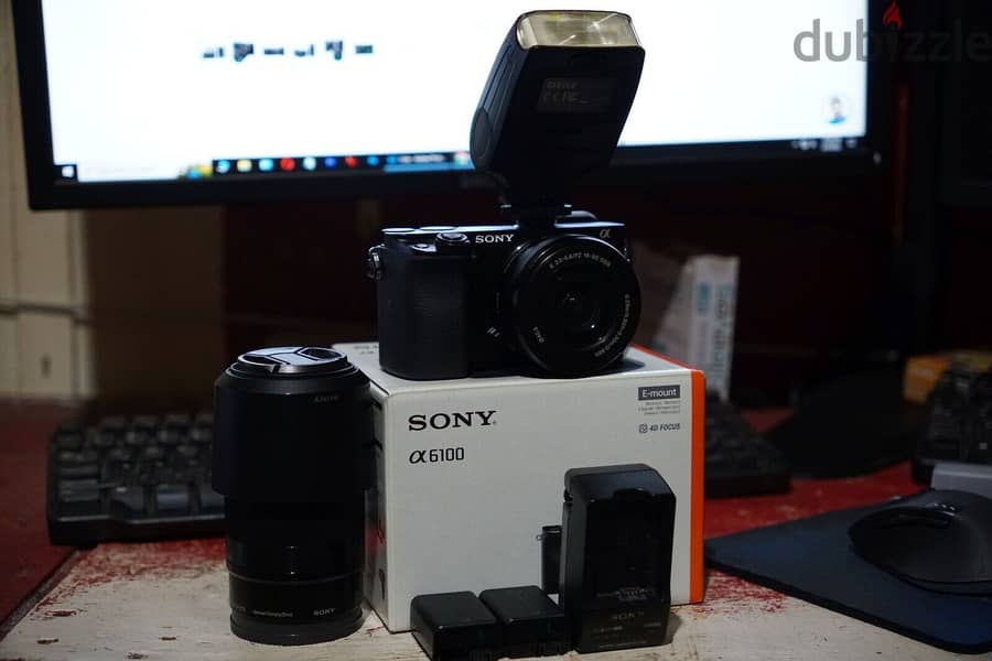 SONY ALPHA A 6100 MIRRORLESS 16-50MM LENS 1