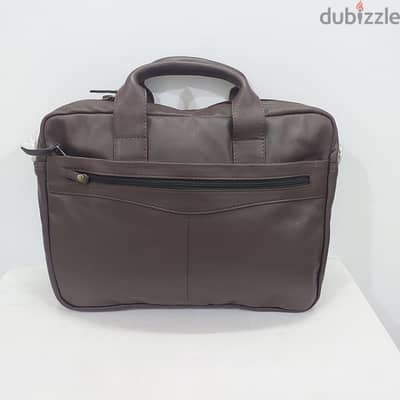 Original Leather Laptop Bag , high quality detailing