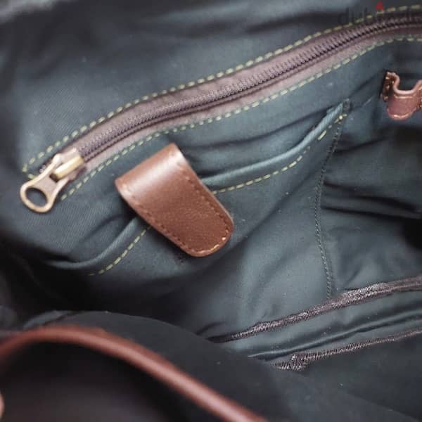 Original Leather Laptop Bag , high quality detailing 4