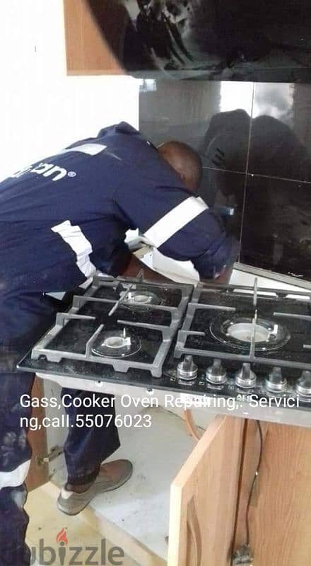 gas Coockar and service repair please call my no caII,me,55076023 3