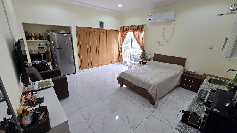 Furnished Studio with Balacony At alnasr area 10