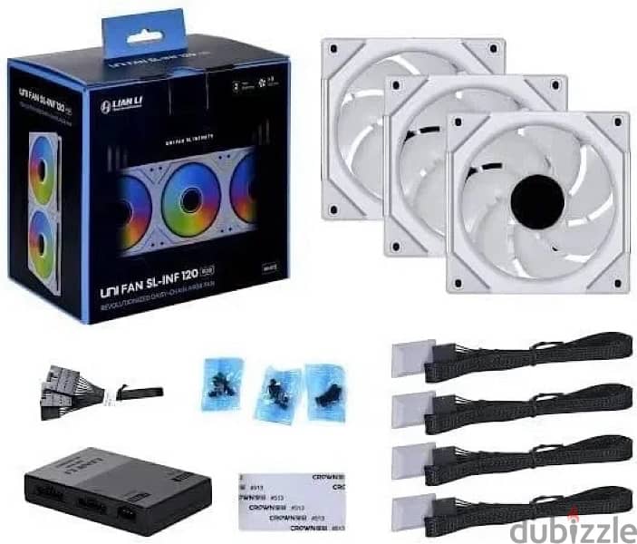 Lian Li UNI FAN SL-INFINITY 120 RGB Triple Pack 1