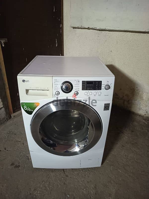 Lg 8/6 Kg Washing With Dryer Machine 0