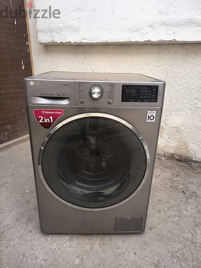 Lg 9/5 Kg Washing With Dryer Machine For Sale