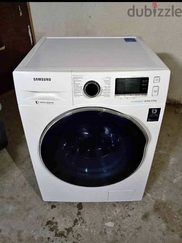 Samsung 8/6 kg wash dryer 2in1 Together 1