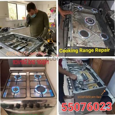 Gas Oven Repair and Service call and Whatsapp