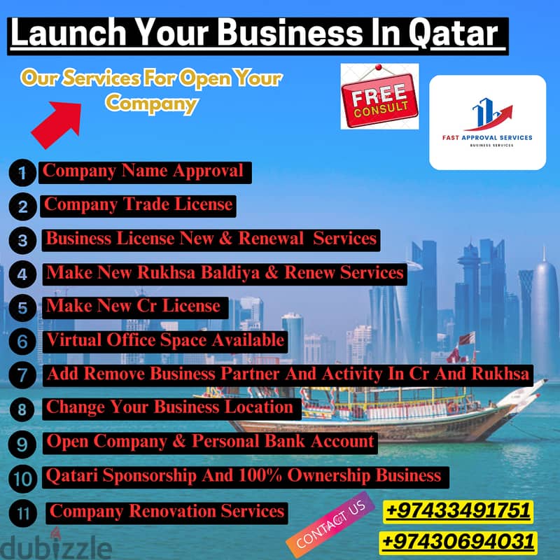 Launch Your Business in Qatar 0