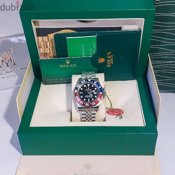 Rolex Pepsi GMT II Watch 0