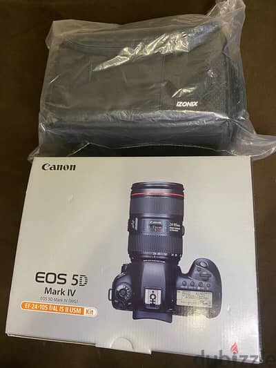 Canon - E O S 5D Mark IV 24-105mm f/4L IS II USM Lens